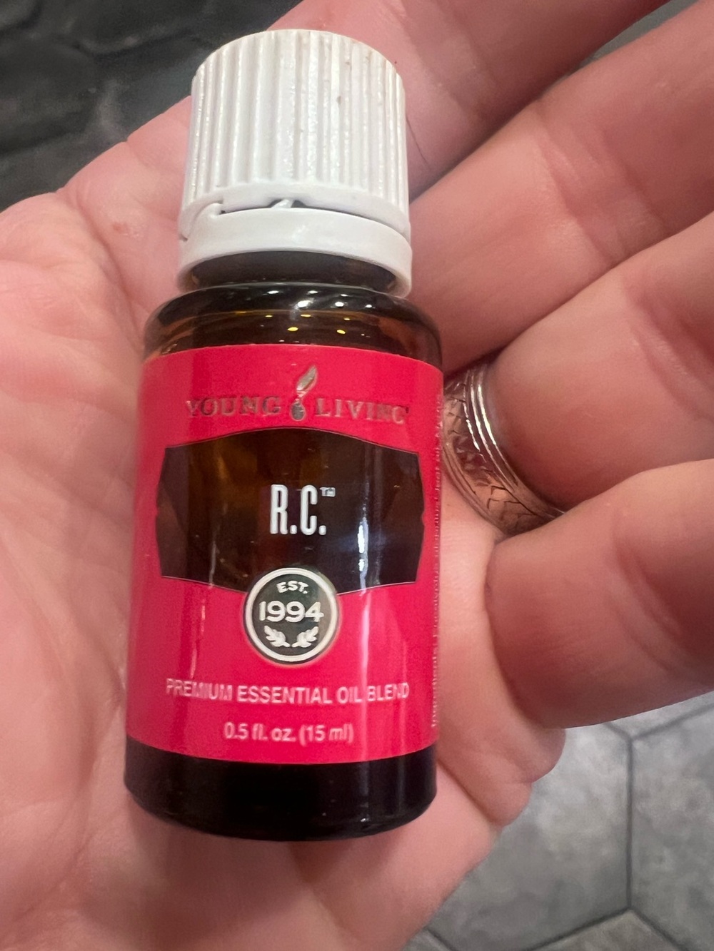 Young Living R.C. Premium Essential Oil Blend - Pink Label